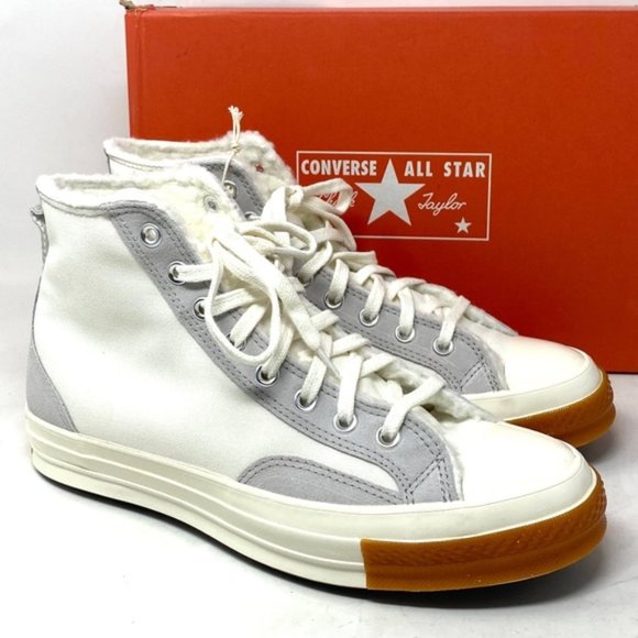 Converse Chuck 70 Sneaker Hi Vintage White Casual Shoes Men Canvas Suede A04409C - Picture 1 of 12